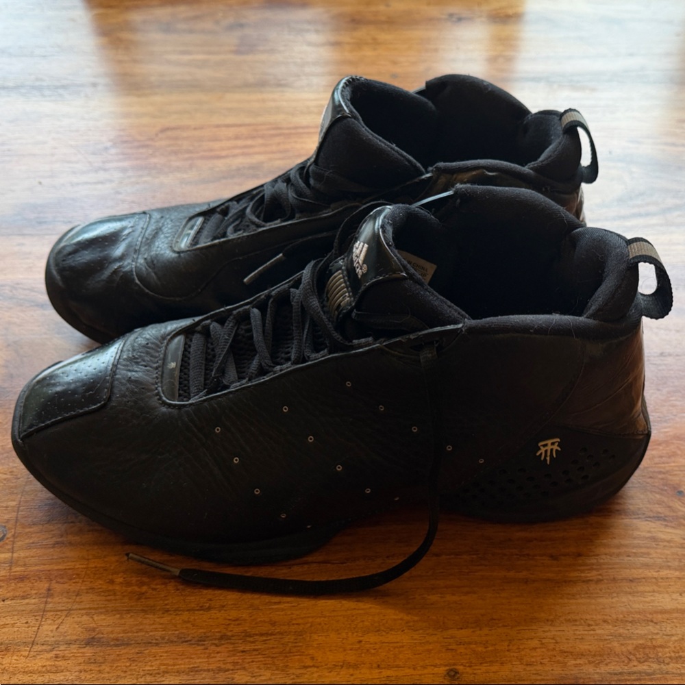 adidas Black Men's T-mac Basketball Shoes